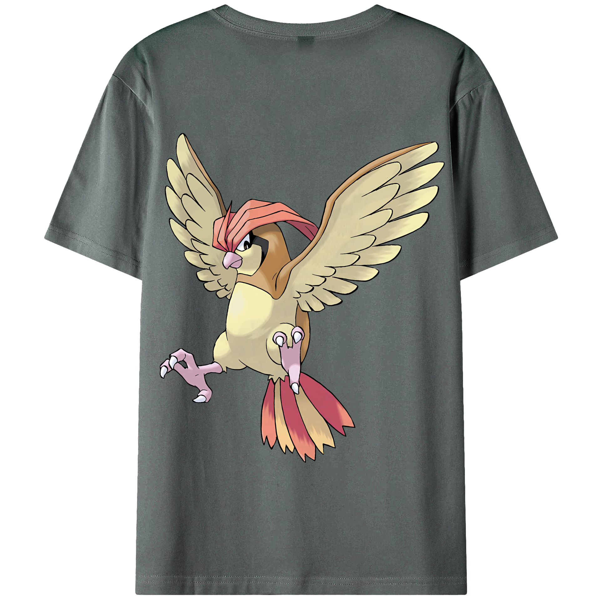 （画像用） ポケットモンスター Pokémon 綿100％半袖Tシャツ（背面プリント）